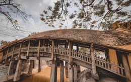 Chiêm ngưỡng cây cầu ngói 500 năm tuổi cổ xưa và đẹp bậc nhất Việt Nam