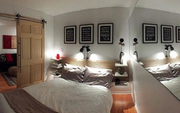 Phòng ngủ 6,3m² vẫn rộng rãi nhờ cách trang trí thông minh