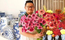 "Gã tay mơ" bỏ Đại học trở thành florist có tiếng Sài Thành kể chuyện giới siêu giàu chơi hoa Tết