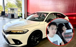 Tặng bà xã Honda Civic RS 2022 nhân dịp sinh nhật, em trai ca sĩ Đăng Khôi chia sẻ: ‘Xe cho vợ chưa bao giờ lái hay đến thế!’