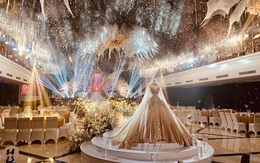 Xuất hiện đám cưới tiền tỷ của đại gia Ninh Bình: 100 ngàn bông hoa nhập khẩu từ Anh, thân thế cô dâu "không phải dạng vừa đâu"