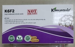 Bộ Y tế ra cảnh báo về sản phẩm K6K2 Thực phẩm bảo vệ sức khỏe Kmuravir điều trị Covid
