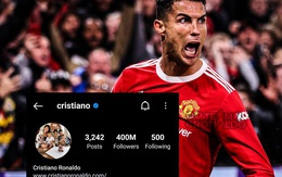 Sinh nhật 37 tuổi, Cristiano Ronaldo là người đầu tiên đạt 400 triệu follow trên Instagram - thu nhập từ mỗi bài đăng khiến nhiều người không dám mơ