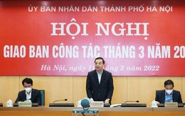 Chủ tịch Hà Nội: Không để kịch bản tăng trưởng ‘trên giấy’