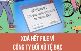 Bị công ty đối xử tệ bạc, thanh niên "trả thù" bằng cách xoá hết file gốc trong dự án đang làm rồi nghỉ việc - dân mạng vào cuộc tranh cãi