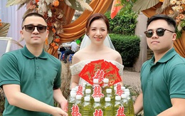Cô dâu Bắc Giang được hội bạn thân tặng 10 lít xăng trong ngày cưới: Món quà "sang chảnh" thời xăng tăng giá