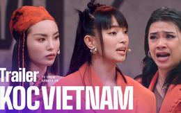 KOC VIETNAM 2022 tung trailer kịch tính: Kỳ Duyên phát hiện gian lận, Châu Bùi đơ người nhìn thí sinh òa khóc!