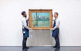 Tranh quý vẽ tại Venice của danh họa Monet chuẩn bị đấu giá 50 triệu USD