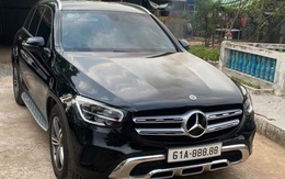 Mercedes-Benz GLC 200 cũ có giá hơn 7 tỷ nhờ tấm biển '888.88'