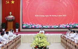 Thủ tướng: Kiên Giang có tiềm năng lớn nhưng phát triển chưa tương xứng