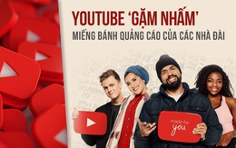 YouTube ‘gặm nhấm’ miếng bánh quảng cáo của các nhà đài