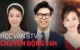 Học vấn dàn BTV Chuyển động 24h: Toàn tốt nghiệp trường đỉnh, người từng nhận học bổng toàn phần Thạc sĩ, người biết 5 thứ tiếng