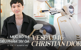 Ngắm cận cảnh xe Vespa 946 Christian Dior: Có gì đặc biệt mà giá lên tới 700 triệu đồng và khiến hội nhà giàu mê mẩn?