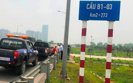Cận cảnh đoạn cáp bị cắt đứt khiến cao tốc về Hà Nội - Hải Phòng 'tê liệt'