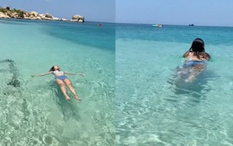 Hòn đảo Việt Nam được nhận xét "nước trong xanh hơn cả bể bơi", xứng danh thiên đường biển hot nhất mùa hè năm nay