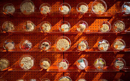 Cửa hàng trưng bày và chế biến tại chỗ hàng trăm loại mì ăn liền cuốn hút giới trẻ Thái Lan