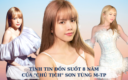 Tình tin đồn suốt 8 năm của "chủ tịch" Sơn Tùng M-TP: Nhan sắc, tài năng nhưng mãi chưa vụt sáng, cứ xách hàng hiệu là bị nghi "fake", vừa nhá hàng MV mới đã bị gọi tên cùng người cũ