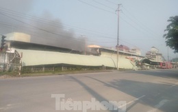 Cháy công ty may Hàn Quốc ở Bắc Giang