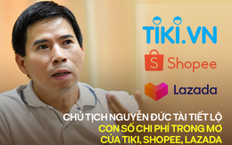 TMĐT đấu với bán lẻ truyền thống: Chủ tịch Nguyễn Đức Tài tiết lộ "con số trong mơ" mà rất lâu Tiki, Shopee, Lazada mới đuổi kịp TGDĐ, FPT Retail