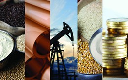 Thị trường ngày 7/5: Giá dầu và vàng tăng, khí tự nhiên, sắt thép và cao su giảm, nhôm thấp nhất 4 tháng