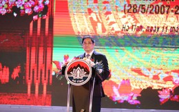 Thủ tướng Phạm Minh Chính: Hà Tĩnh cần xác định rõ những tiềm năng khác biệt để phát triển bền vững