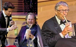 Rầm rộ khoảnh khắc tài tử Shang-Chi mời Bill Gates trà sữa trân châu và phản ứng đặc biệt của nam tỷ phú ở lễ trao giải