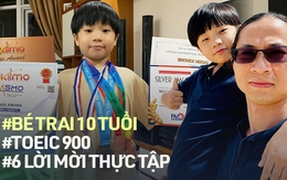 Cậu bé lớp 4 có 3 năm kinh nghiệm lập trình, TOEIC 900 và được 6 công ty game top đầu Việt Nam mời về thực tập