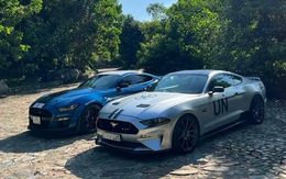 Bộ đôi 'cơ bắp Mỹ' Ford Mustang hàng độc tại Việt Nam gia nhập bộ sưu tập nghìn tỷ, 'chung nhà' với Bugatti Veyron