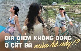 Một địa điểm ở Cát Bà nhưng lại vô cùng hoang sơ, yên tĩnh khác hoàn toàn với dòng người đang đổ về đây như trẩy hội