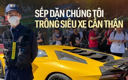 Nhóm bảo vệ dàn siêu xe gần 400 tỷ đồng tại Hà Nội: 'Những chiếc xe này rất đắt, nếu xước xát không biết ăn nói ra sao'