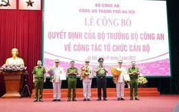 Bộ Công an bổ nhiệm 3 Phó Giám đốc Công an TP Hà Nội