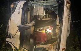 Xe chở khách du lịch bị lật ở Vườn quốc gia Xuân Sơn, 3 người tử vong, 10 người bị thương