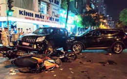 Tai nạn liên hoàn trên phố Ngô Thì Nhậm, nhiều người thương vong
