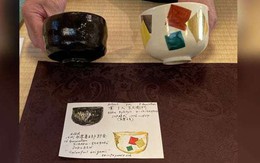 Trải nghiệm độc lạ: Uống trà trong chiếc bát cổ trị giá 25.000 USD trong quán Nhật Bản