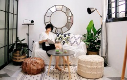 Cô gái trẻ cải tạo lại căn hộ 26m² cũ kỹ, tẻ nhạt thành không gian sống đáng yêu theo phong cách Maroc