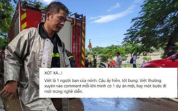 Nghẹn lòng trước chia sẻ của diễn viên “Lửa ấm” về chiến sĩ cảnh sát hy sinh khi chữa cháy