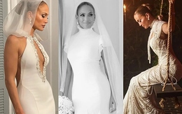 Ba chiếc váy Ralph Lauren thủ công trong đám cưới cô dâu Jennifer Lopez