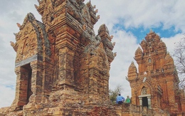 Cụm tháp Chăm đẹp nhất đất Việt vẫn giữ được vẻ nguyên vẹn sau 800 năm