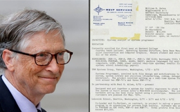 4 lỗi sai tồn tại trong bản CV năm 1974 của Bill Gates: Nếu mắc phải, rất có thể bạn sẽ bỏ lỡ công việc mơ ước của bản thân!