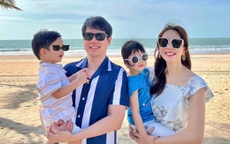 Đăng ảnh gia đình, Hoa hậu Đặng Thu Thảo được dân tình khen vì hai vợ chồng dắt con đến nơi này