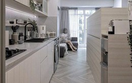 Căn hộ 27m² sở hữu thiết kế không gian lưu trữ thông minh