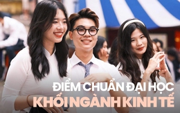 Điểm chuẩn khối ngành Kinh tế lại "lên ngôi"