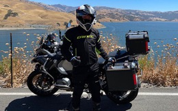 Du khách Việt một mình chạy mô tô hơn 20.000km vòng quanh nước Mỹ