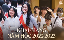 Toàn cảnh lễ khai giảng năm học mới 2022 - 2023: Ngắn mà vui, nổi bật nhất vẫn là dàn nữ sinh mặc áo dài thướt tha!