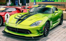 'Siêu rắn' Dodge Viper ACR Snakeskin độc nhất Việt Nam: Giới hạn 31 chiếc trên toàn thế giới, có tiền cũng khó mua