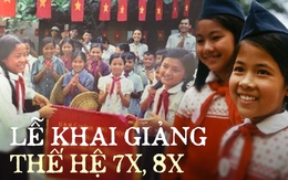 Loạt ảnh lễ khai giảng của thế hệ 7x, 8x: Ai còn nhớ một thời quần vải xanh, áo trắng tinh khôi?