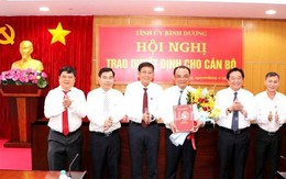 Bình Dương trao quyết định bổ nhiệm cán bộ