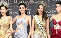 Thảm đỏ Miss Grand Vietnam 2022: Thùy Tiên nổi bật cùng các hoa hậu và dàn thí sinh