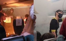 Sắp cất cánh, máy bay Singapore mù mịt khói lửa trong khoang