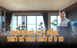 Căn penthouse 200m2 được thiết kế theo triết lý ô tô của chuyên gia review xe Lê Hùng: Thiết kế tỉ mỉ vừa khoa học vừa thực dụng, nhà cũng như xe sang